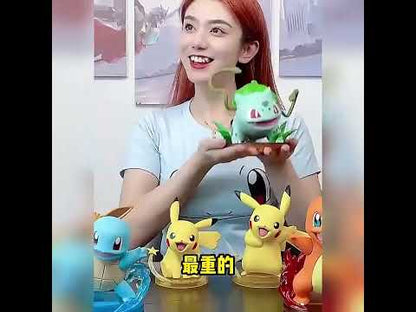 寶可夢皮卡丘與御三家正品中尺寸公仔擺件 商品影片