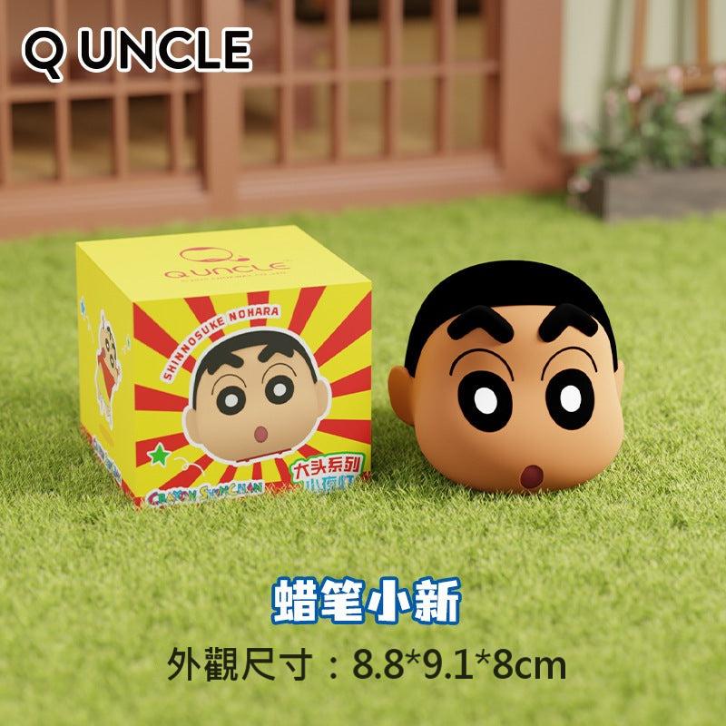 【Q UNCLE】正版現貨 蠟筆小新 大頭小夜燈 牀頭燈 新之助 夜燈 療癒 禮物 聖誕 交換禮物 商品圖片 3
