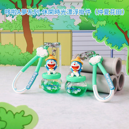 【冉紅】正版現貨 哆啦A夢 療癒功能鑰匙圈 休閒時光掛件 日式風格 掛飾 小叮噹 鑰匙扣 揹包 掛件 哆啦a夢 解壓 商品圖片 5