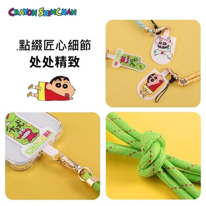 【洛克空間】正版現貨 蠟筆小新 手機掛繩 可伸縮 可斜挎 吊繩 新之助 睡衣小新 掛繩 萌上天 回頭率賊高 商品圖片 5