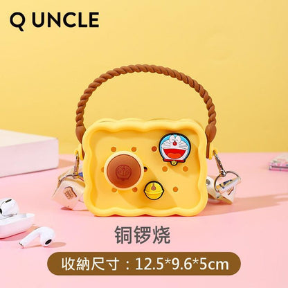 【Q UNCLE】正版現貨 哆啦A夢 DIY手提方包 零錢包 包包 硬幣包 耳機包 吊飾 小叮噹 掛件 哆啦a夢 收納包 商品圖片 6