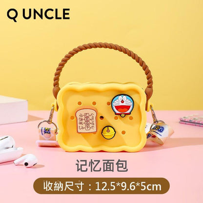 【Q UNCLE】正版現貨 哆啦A夢 DIY手提方包 零錢包 包包 硬幣包 耳機包 吊飾 小叮噹 掛件 哆啦a夢 收納包 商品圖片 7