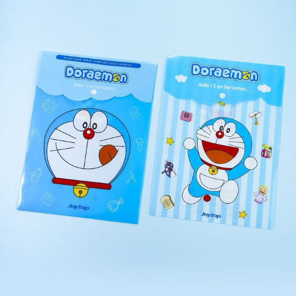 【香港悅木】正版現貨 哆啦A夢 文件袋 文件夾 資料夾 高顏值便攜 卡通動漫 文件袋 送禮 規格圖片 1