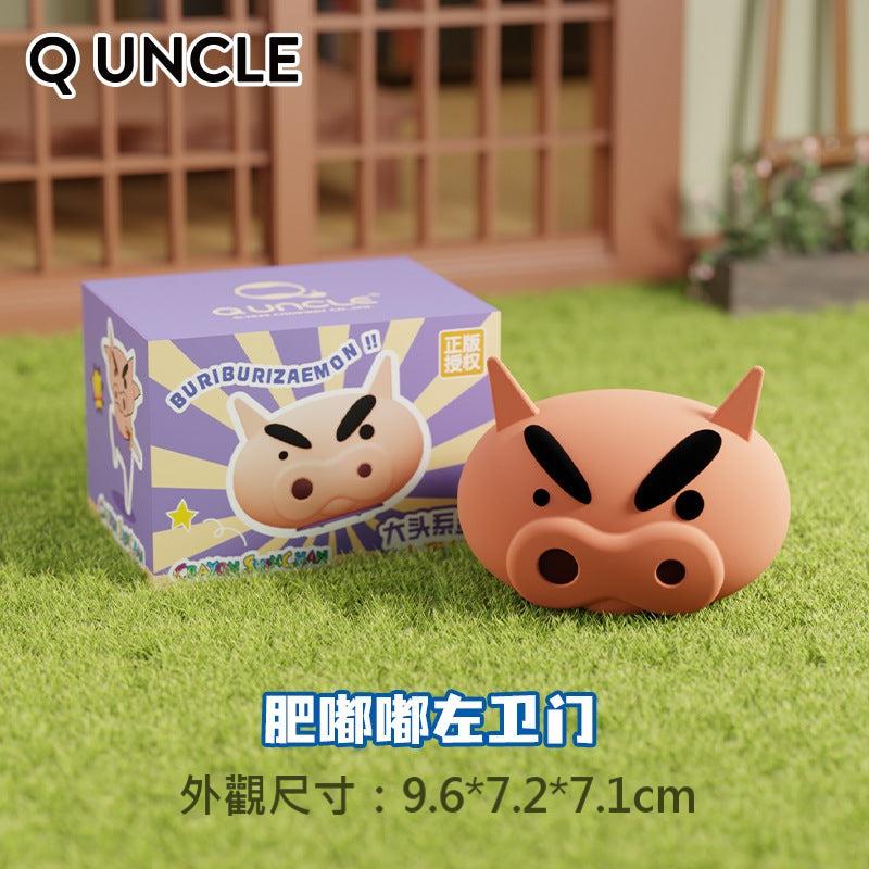 【Q UNCLE】正版現貨 蠟筆小新 大頭小夜燈 牀頭燈 新之助 夜燈 療癒 禮物 聖誕 交換禮物 規格圖片 3
