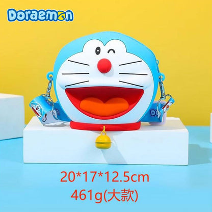 【Q UNCLE】正版現貨 哆啦A夢 迷你收納包 零錢包 吊飾 小叮噹 包包 掛件 哆啦a夢 硬幣包 側揹包 耳機包 規格圖片 9